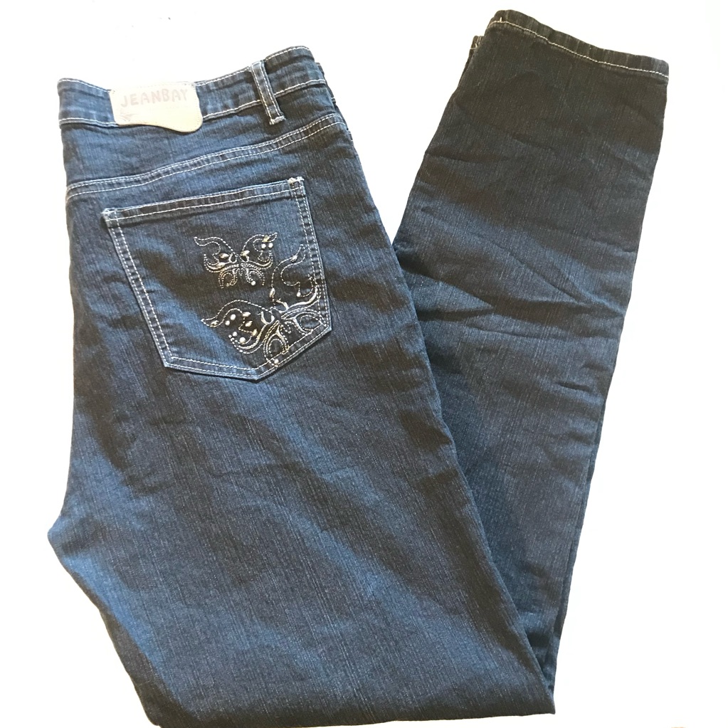 Blue Jean Diamond Pocket